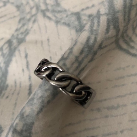Silver men’s ring - Picture 3 of 4